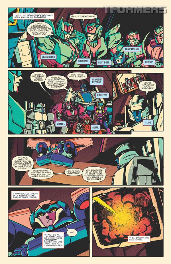 IDW's Optimus Prime Issue 11 Three Page ITunes Preview  (4 of 4)